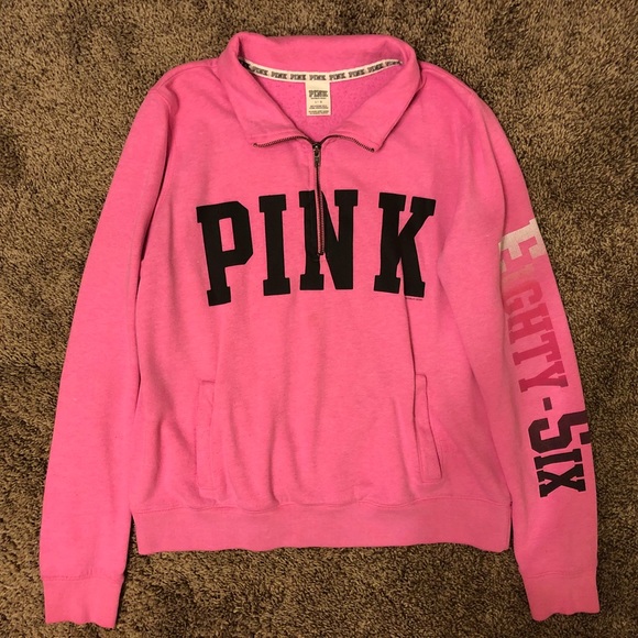 pink brand hoodie women's